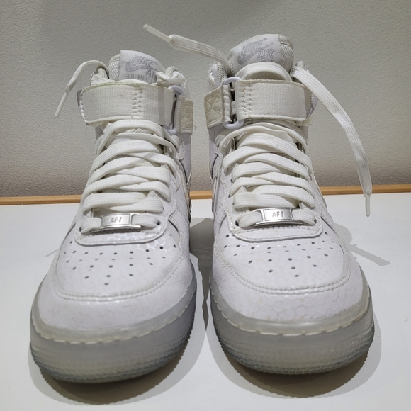 Nike AF1 Hightops,  clear tone sole - Picture 2 of 15